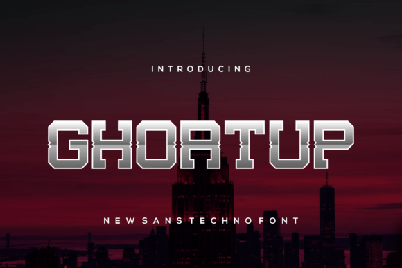 Ghortup Font