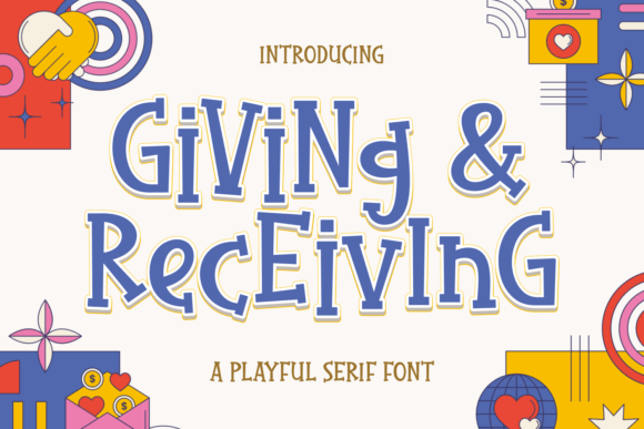 Giving & Receiving Font