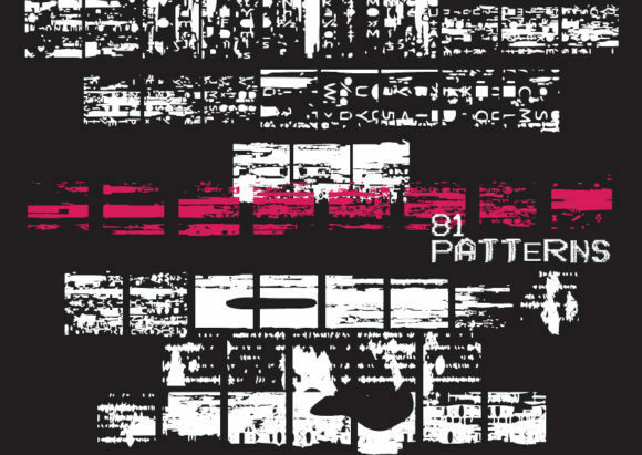 Glitch Patterns Font