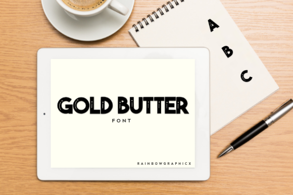 Gold Butter Font