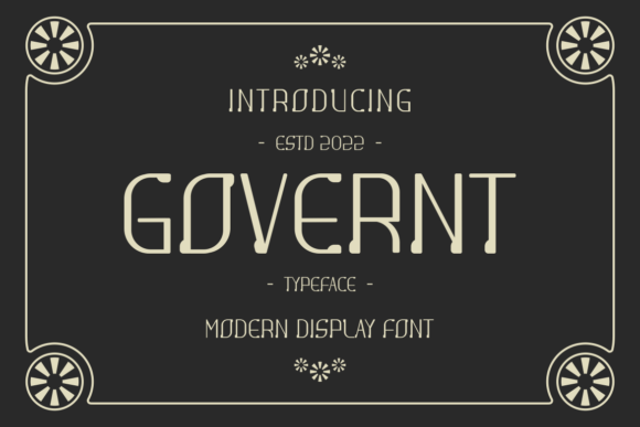 Goverent Font