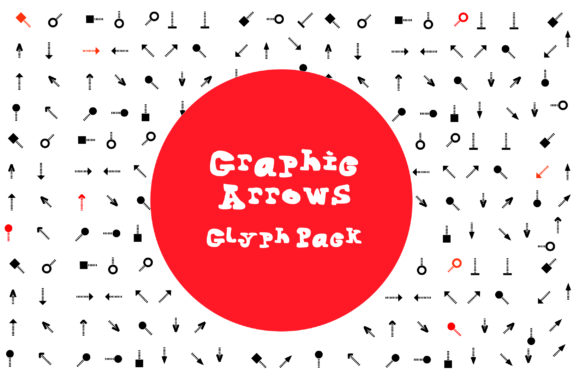 BM Graphics – Graphic Arrows Glyph Font