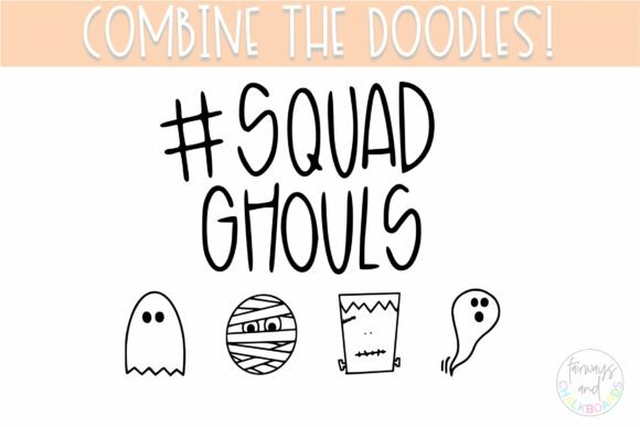 Halloween Doodle Font