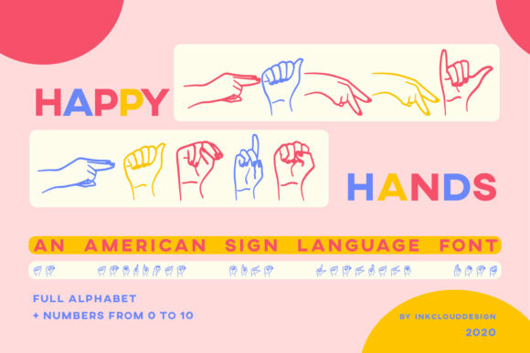 Happy Hands Font