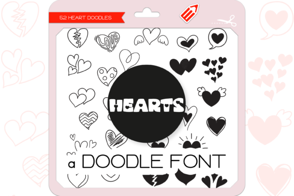 Heart Dingbats Font