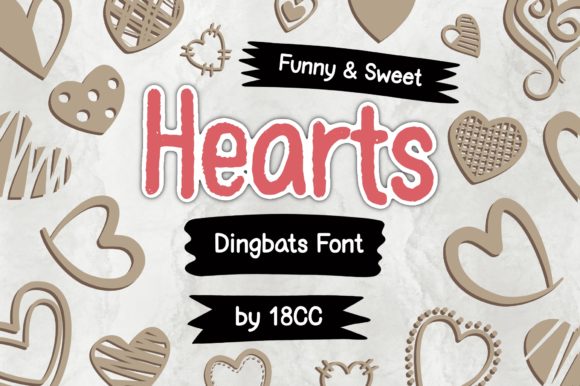 Hearts Font