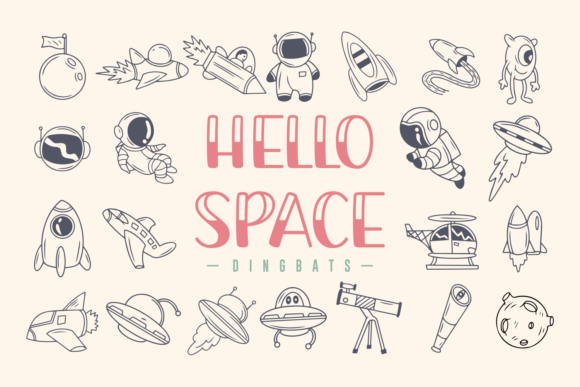 Hello Space Font