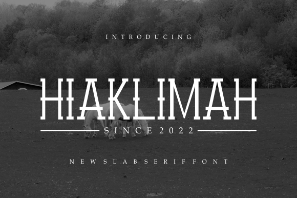 Hiaklimah Font