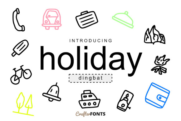 Holiday Doodle Font