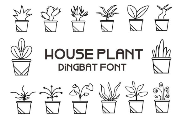 House Plant Font