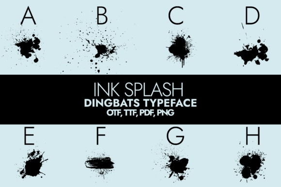 Ink Splash Font