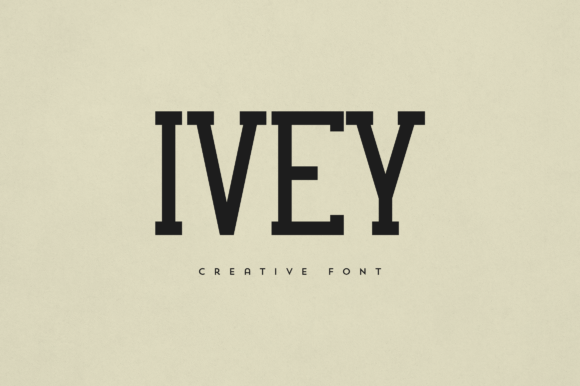 Ivey Font