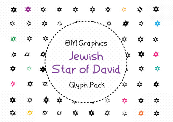 BM Graphics – Jewish Star of David Font