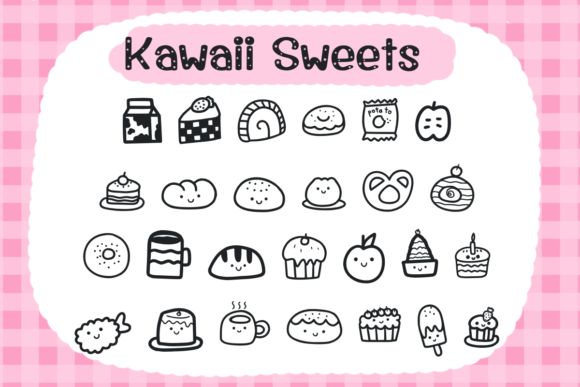 Kawaii Sweets Font