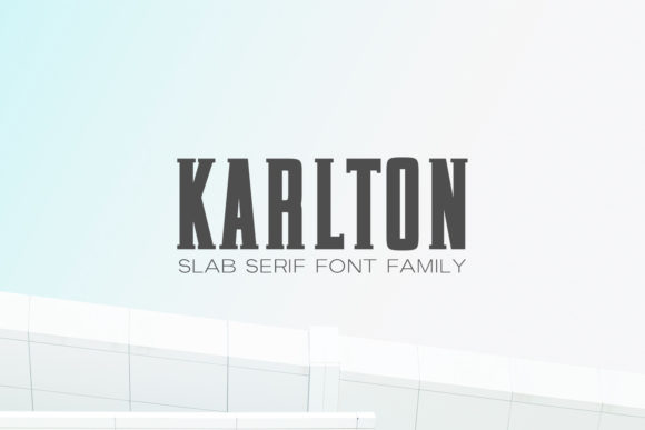 Karlton Family Font