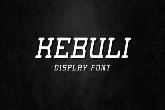 Kebuli Font