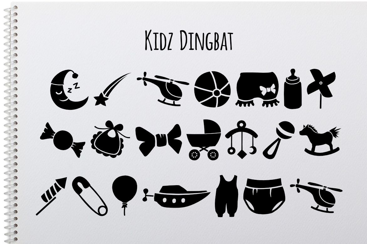 Kidz Dingbat Font