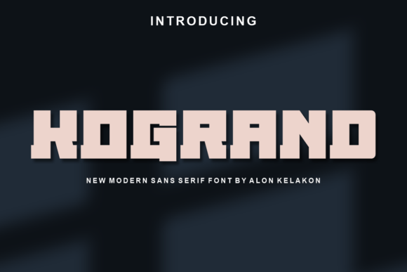 Kogrand Font