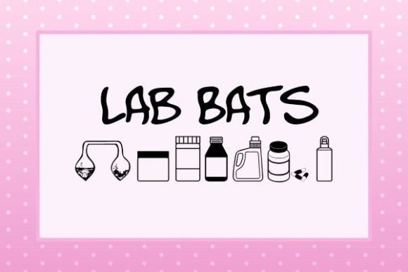 Lab Bats Font