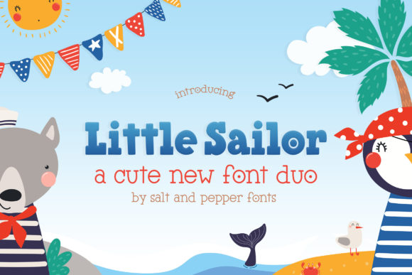 Little Sailor Duo Font