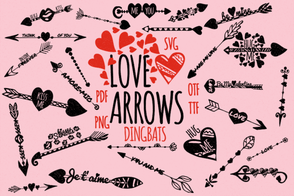 Love Arrows Font