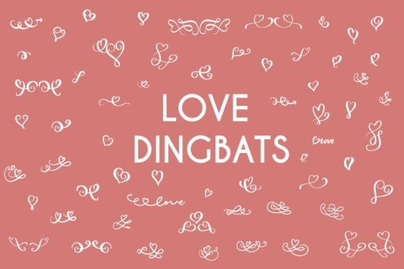 Love Dingbats Font