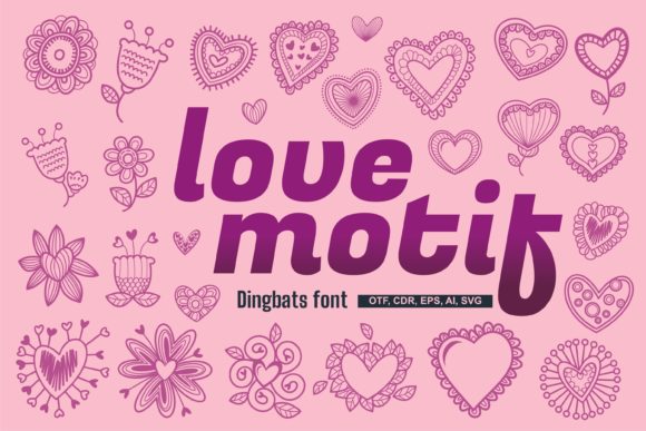 Love Motif Font