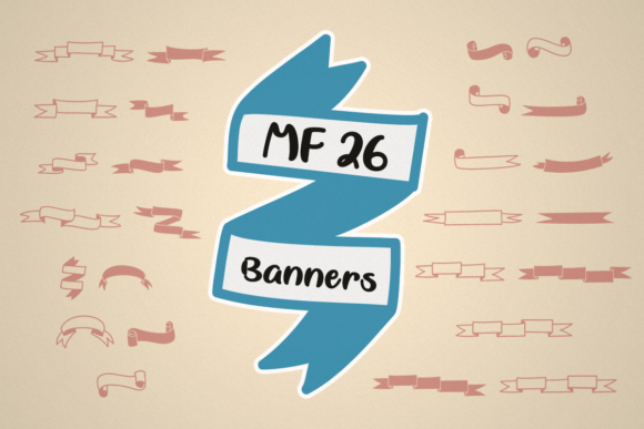 MF 26 Banners Font
