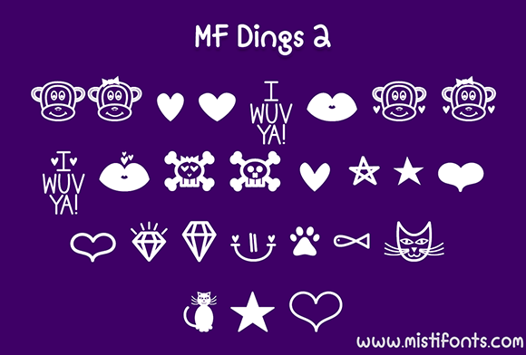 MF Dings 2 Font