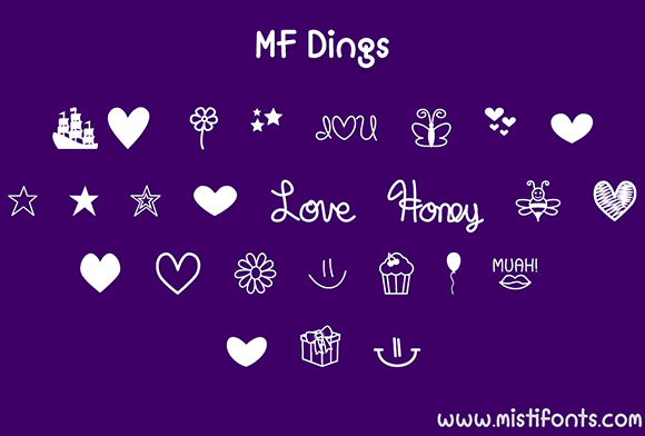 MF Dings Font