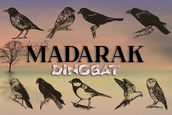 Madarak Font