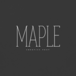 Maple Font