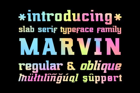Marvin Regular Font