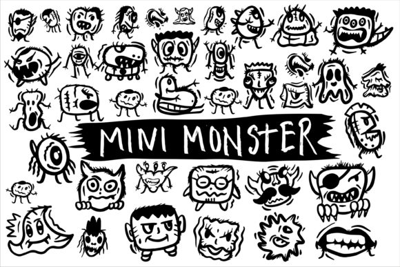 Mini Monster Font