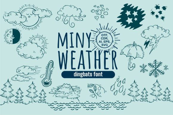 Miny Weather Font