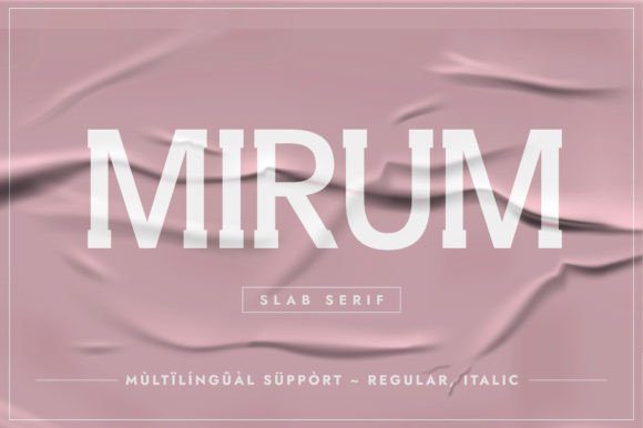 Mirum Font