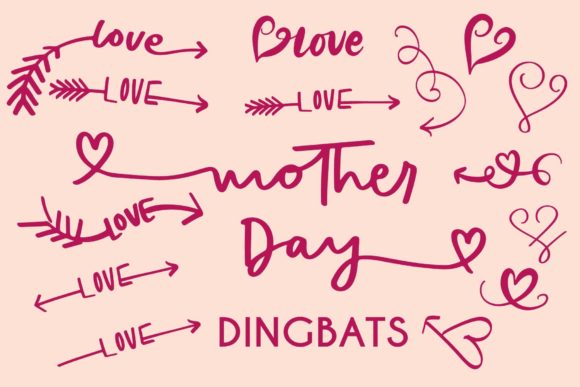 Mother Day Font