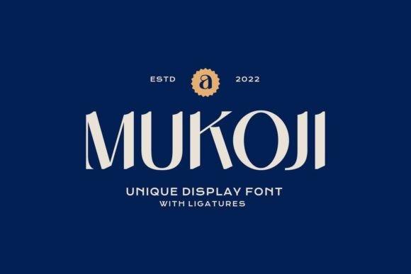 Mukoji Font