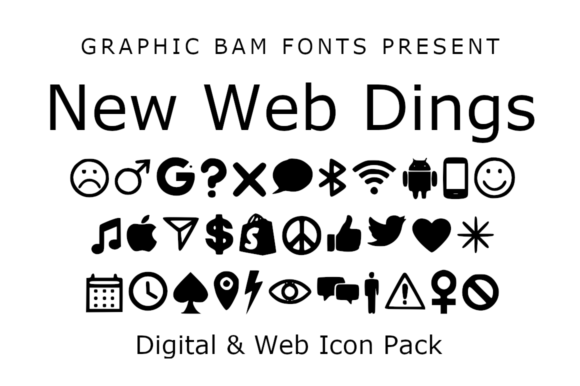New Web Dings Font