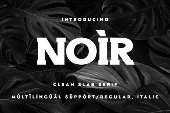 Noir Font