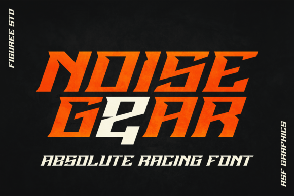 Noise Gear Font