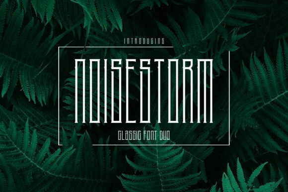 NoiseStorm Font