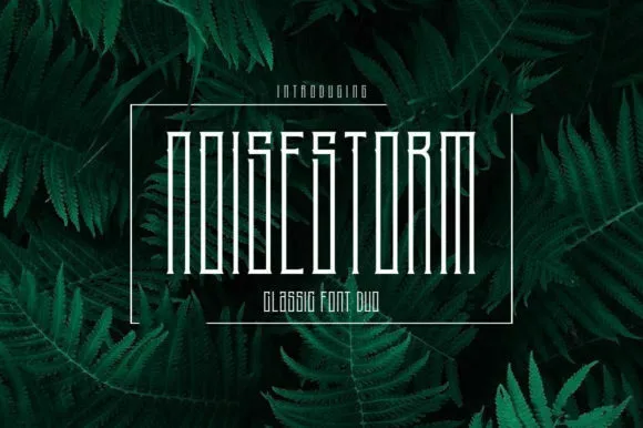 NoiseStorm Font