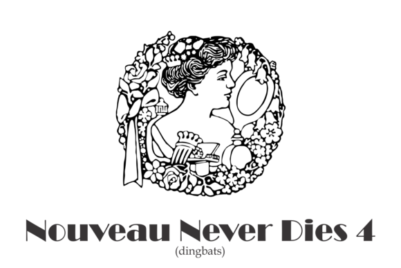 Nouveau Never Dies Font