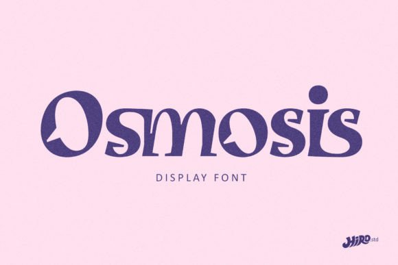 Osmosis Font