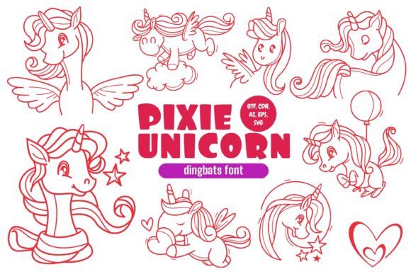 Pixie Unicorn Font
