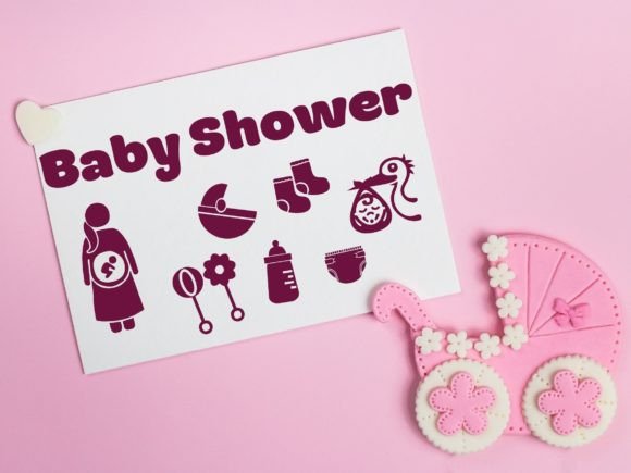 Pregnancy and Baby Font