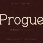 Progue Font