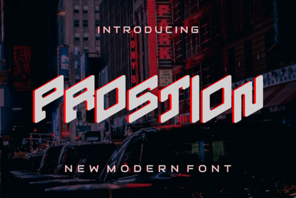 Prostion Font