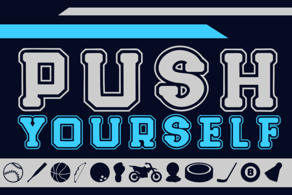 Push Yourself Font